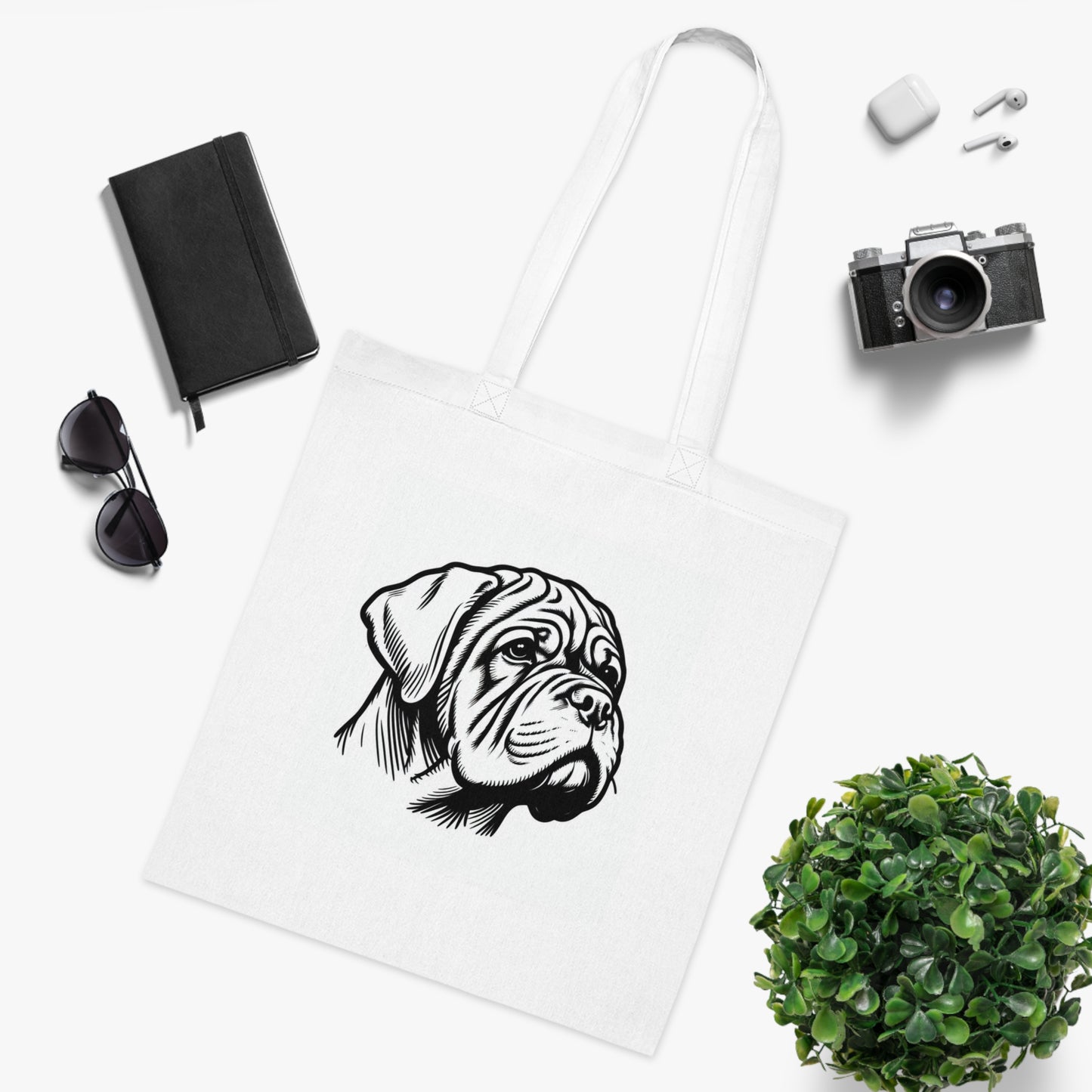 Doge de Bordeaux Cotton Tote Bag